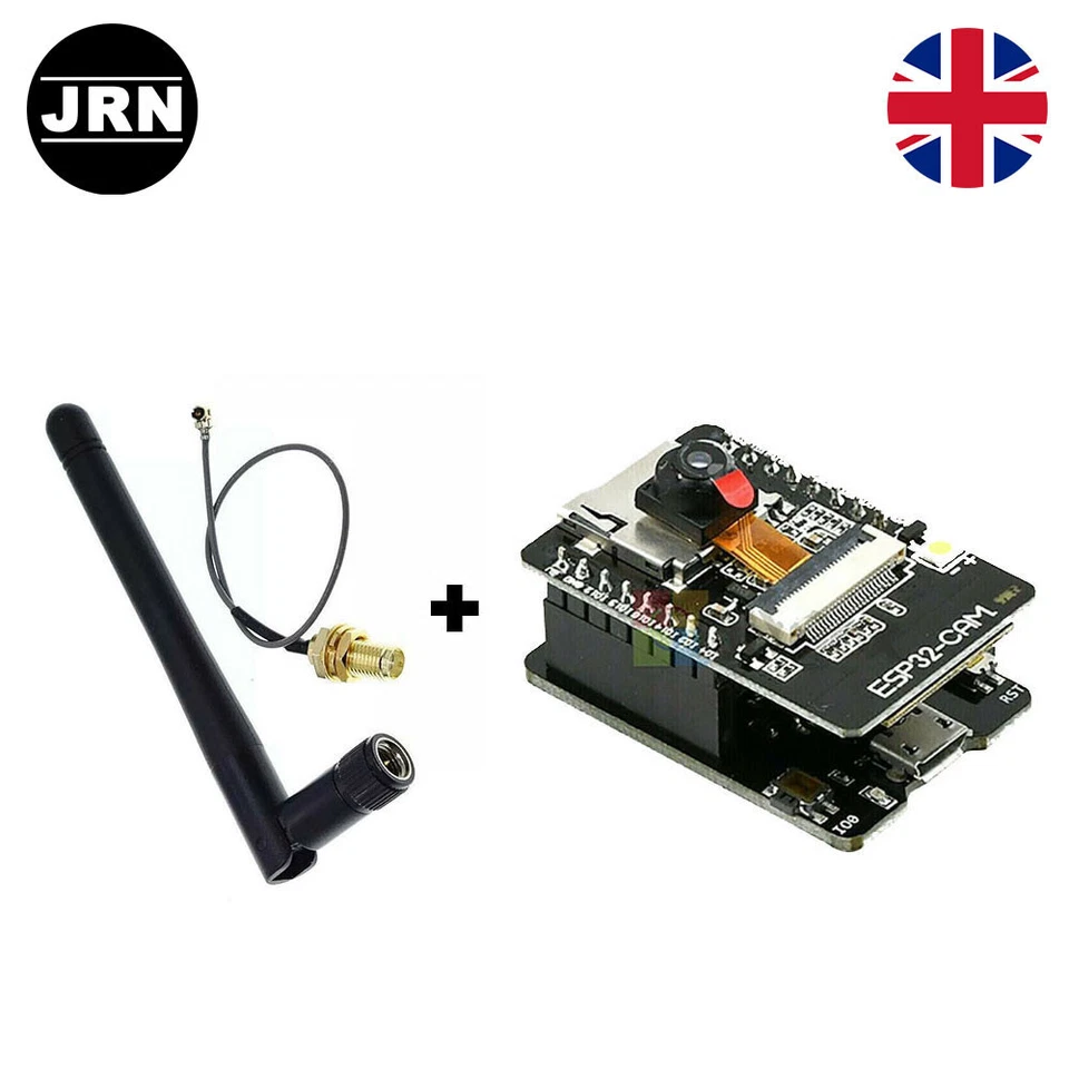 ESP32 CAM Development Board WIFI Blutetooth Camera Power Interface with Antenna