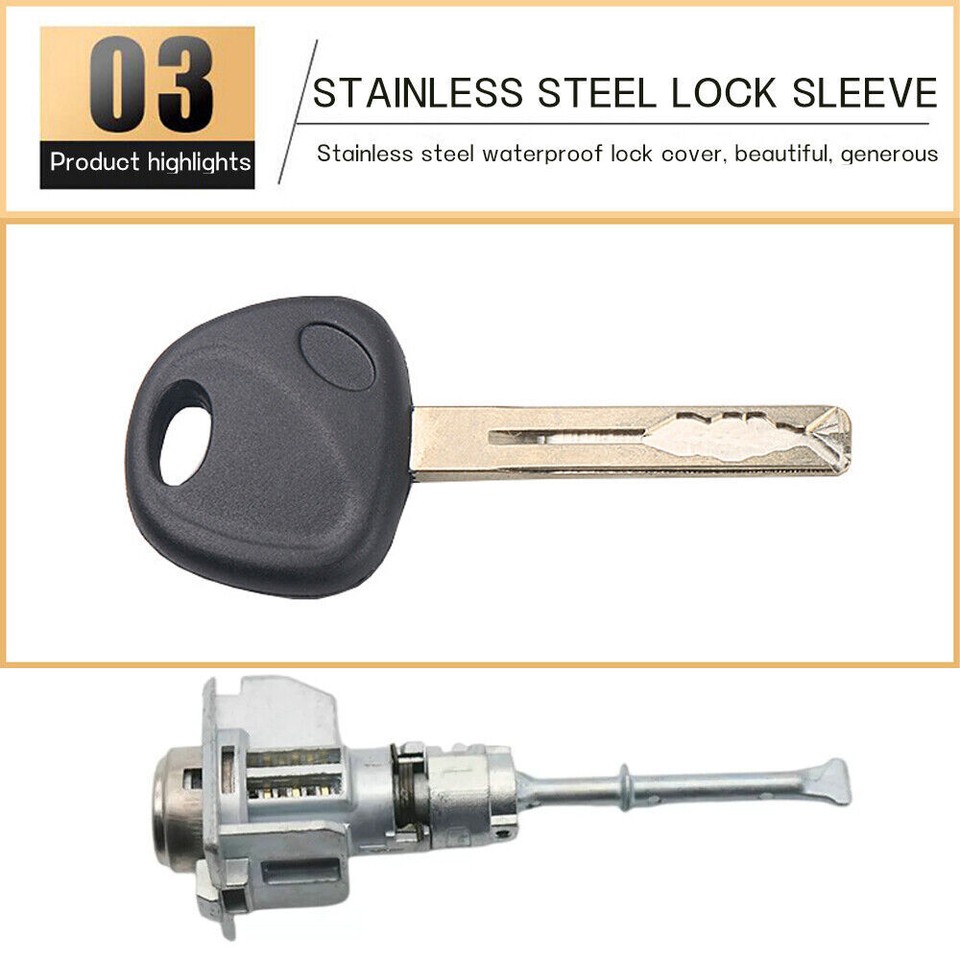 for Hyundai Ix35 Safey New Car Door Lock Cylinder with 1 Key Repair