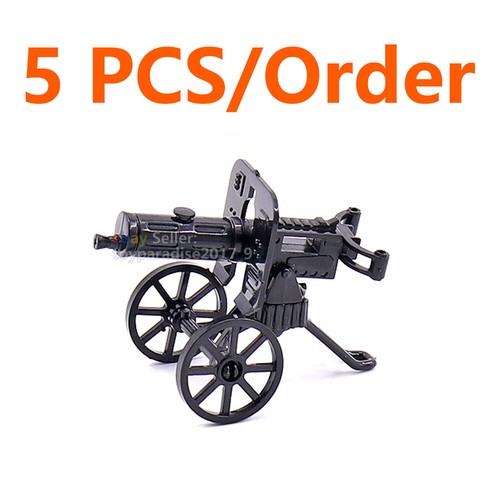 Moc Segunda Guerra Mundial Arma Militar M2 Ametralladora Cadena de Bala Paquete de Municiones Conjunto Modelo de Municiones - Imagen 12 de 20