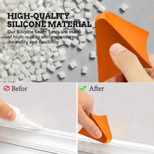 2024 New Silicone Seam Tools Set,Reusable Caulking Applicator Finishing Tool - Picture 6 of 10