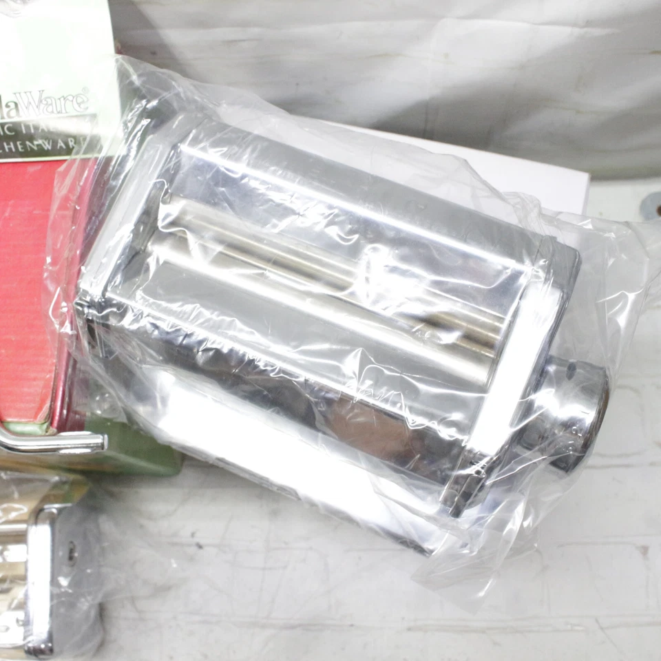 Juego de rodillos de pasta VillaWare 178 Al Dente de acero inoxidable - plateado Foto 3 de 4