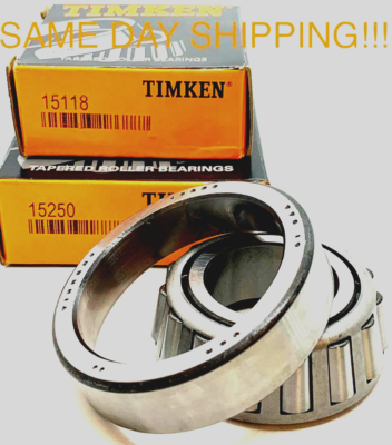 TIMKEN MADE IN USA 15118 15250 TAPERED ROLLER BEARING 1.1895x2.5x0