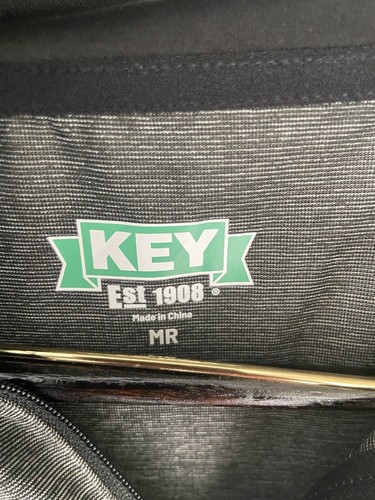 Key Apparel Men’s Legacy Quarter Zip Jacket Embroidered Size Medium - Picture 6 of 7