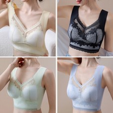 Women's Bra Full Cup-Bra Beauty Back Underwear Push-Up Bra Seamless Lace Solid