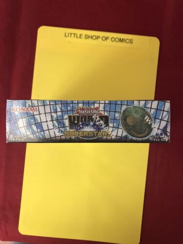 Yu-Gi-Oh! TCG World Superstars Booster Box Sealed 24 packs 1st Ed. Damage Box - Picture 4 of 8