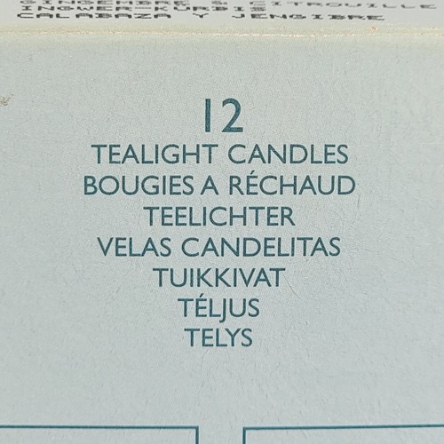 Party Lite Elephants Thai Inspired w/ Tea light Candles Ginger Pumpkin x 12 NIB - Picture 7 of 8