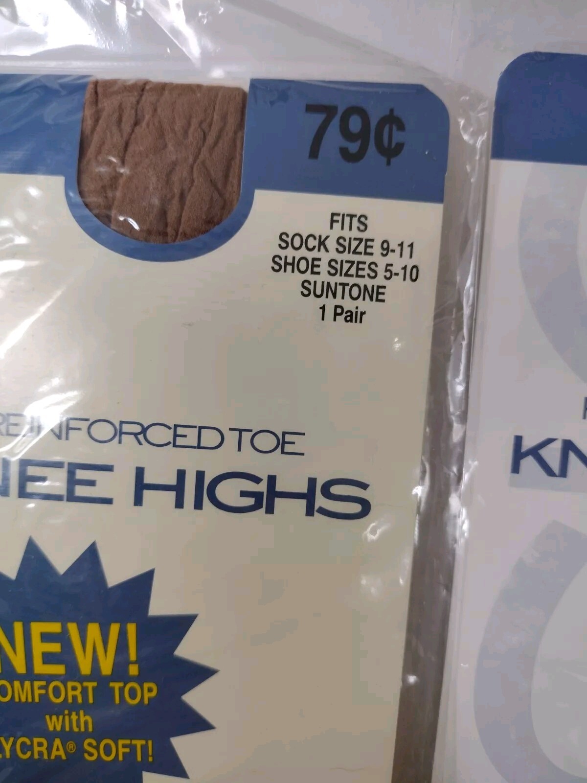 Vintage Nylons Kmart Basic Editions ComfortTop Kn… - image 9