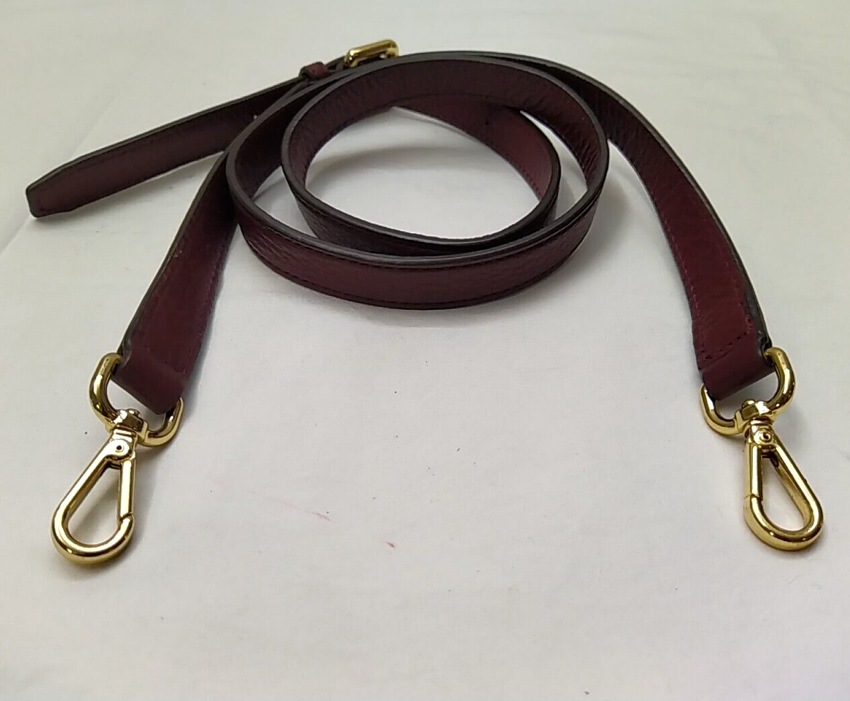 Michael Kors Brown Leather Replacement Strap with Gold Hardware Michael Kors Tan Brown Leather Replacement Strap Gold tone  main image 2
