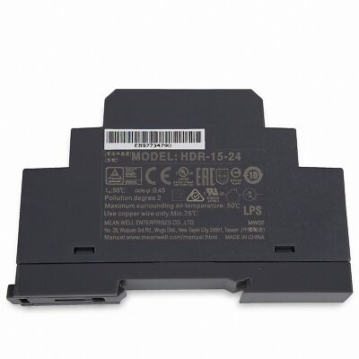 Trasformatore LED 12V Alimentazione Cappello Rails ( Guida Din ) Mean Well - Foto 2