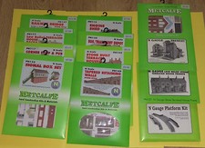 Brand New and Unmade Metcalfe N Gauge Model Railway Buildings
