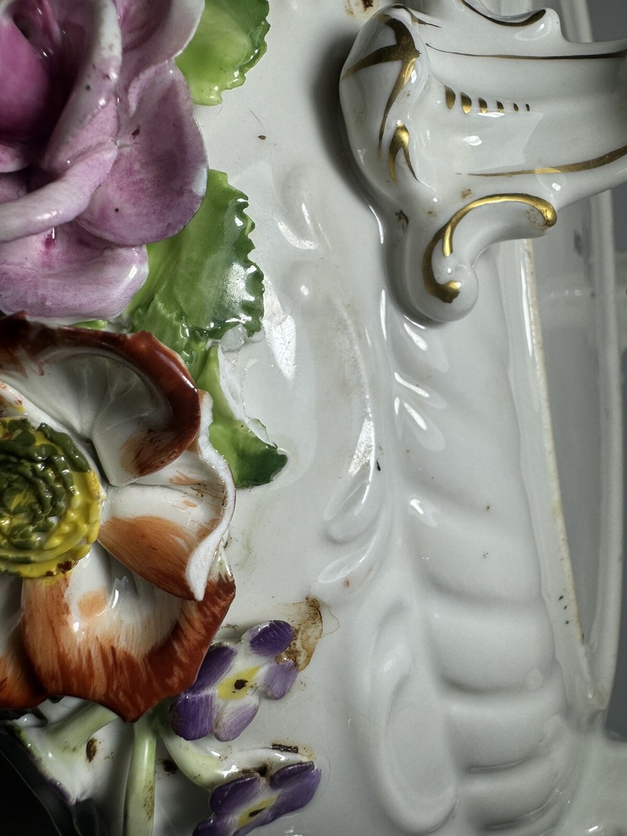 ANTIQUE Von Schierholz CENTERPIECE German Porcelain Cherub Bowl | eBay