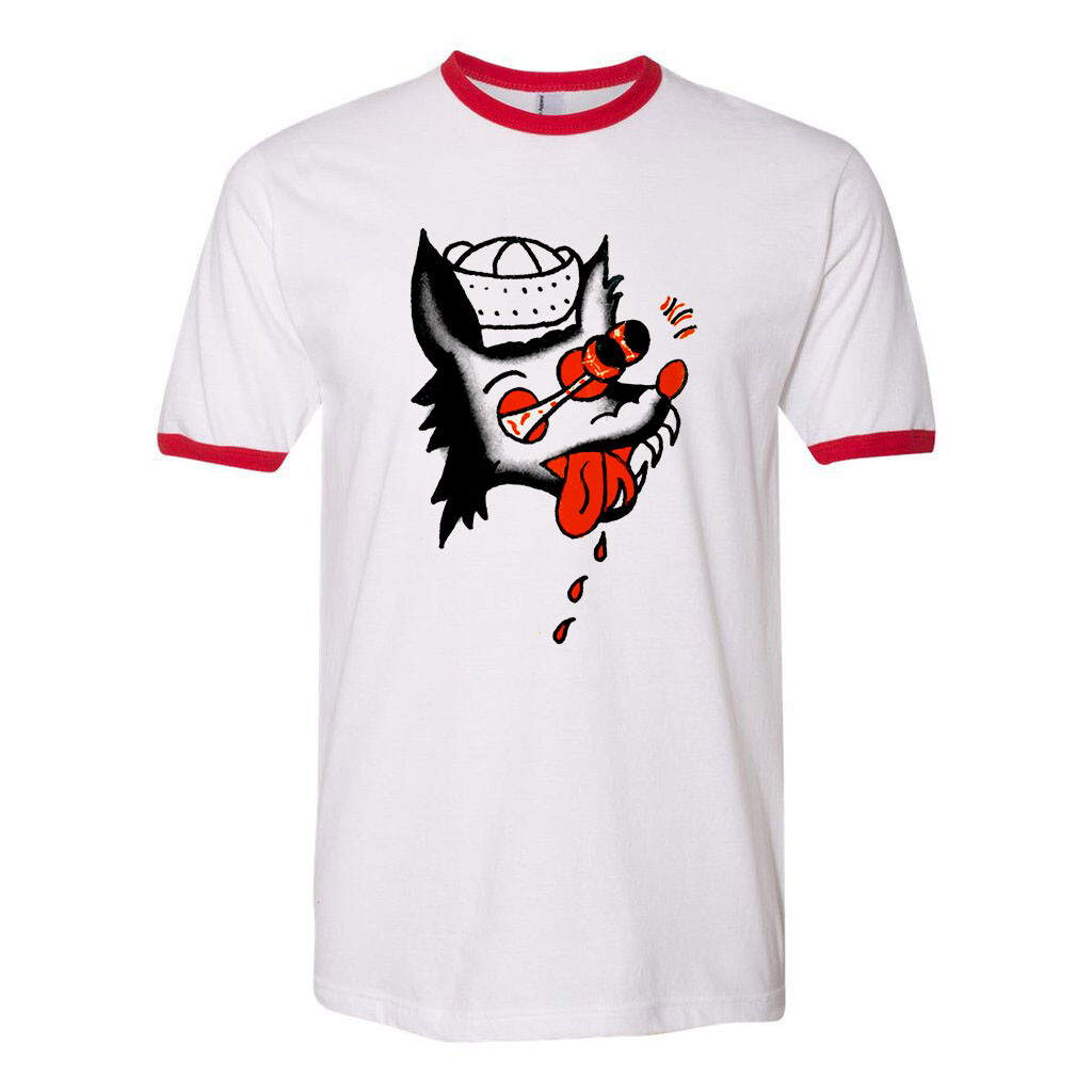 【BADBLOOD】Vintage Club Jersey Ringer T-Shirt ♥2Col ET00112-WHBRW_3_d31788fc-20af-