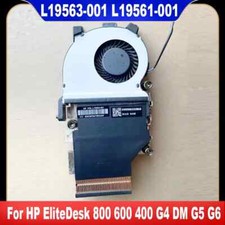 L19563-001 For HP EliteDesk 800 600 400 G4 DM G5 G6 Cooling Fan Heatsink Cooler