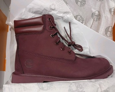 Timberland Womens Linden Woods 6'' Lace-up Waterproof Prem. Leather Boot Sz 7.5