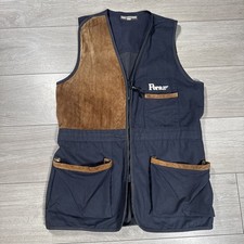 Gilet Perazzi Competizione Tiro Uomo Marrone Navy Taglia L Large