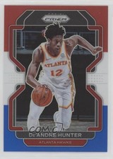 2021-22 Panini Prizm Red White & Blue Prizm De'Andre Hunter #73 12ka