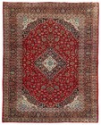 Amazing Hand Knotted Vintage Traditional Qashoun Wool Area Rug 12 x 8 Ft — photo 1