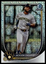 2025 Bowman Jackson Chourio #40 Mega Refractor