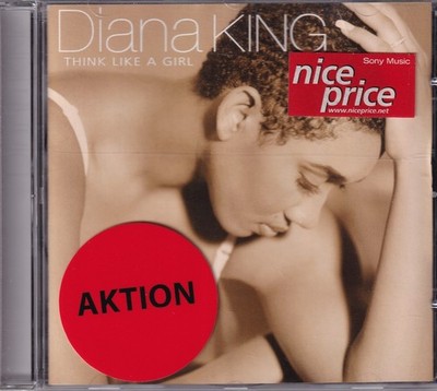 Diana King Media-Sale CD Think Like A Girl CD Reggae R&B Pop Soul Album 14 Songs