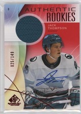 2024 SP Game Used Authentic Rookies Red Jersey /149 Jack Thompson #237 Auto 1mz4