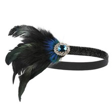 1920s Accessories Flapper Headband Art Deco Roaring 20s Headpieces for Women ...
