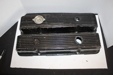 Cal Custom Vintage Sbc Fin Valve Covers Chevy Performance Chevelle Camero