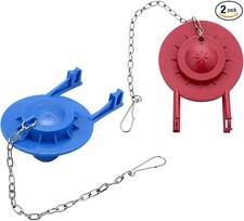 Toilet Flapper 2 Inch Universal Replacement Kit Anti Leak Durable Rubber Stainle