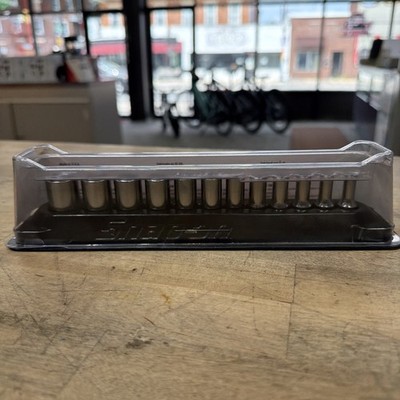 Snap-on 112TMMSY 12pc 1/4in Drive Semi-Deep Metric Socket Set 5-15mm