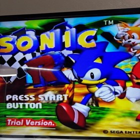 SONIC R Sonic Saturn software Japan yg