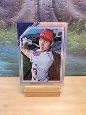 2022 Topps Gallery #190 Shohei Ohtani Rainbow Foil - Bent Corner