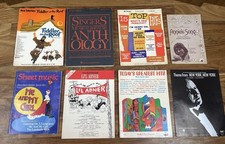  8 1965-86 Theatre/Broadway Music/Lyrics Songbooks  Hit Song Books -79 Songs