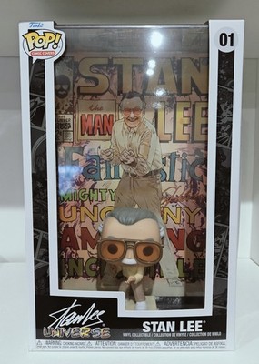 Funko Pop! Stan Lee 01 Universe Comic Cover Nm Limited Vaulted Edition Marvel