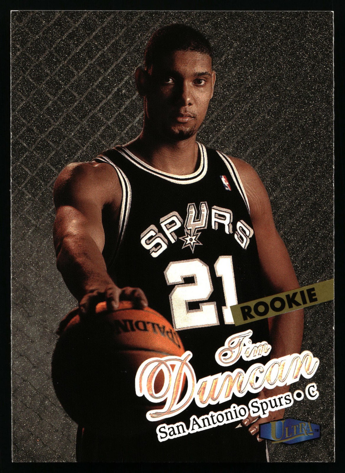 1997-98 Ultra #131G Tim Duncan Gold Medallion RC
