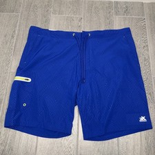 ZeroXposur Surf Otis Swim Trunks XXL Blue Draw String Zip Pocket Board Shorts
