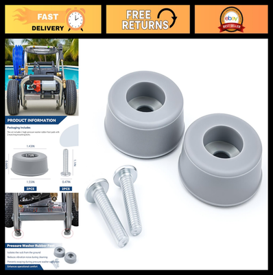 #ad #ad Rubber Feet for Gas Pressure Washers Compatible with Most Brands 2 Pcs $33.29