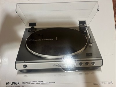 Audio-Technica AT-LP60X Turntable - Gunmetal/Black