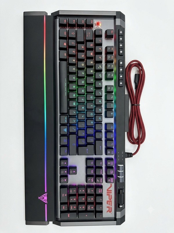 Patriot Viper V770 RGB Mechanical Gaming Keyboard - Kailh Red Switches