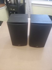 Polk T15 Home Theatre and Music Bookshelf Speaker - Black