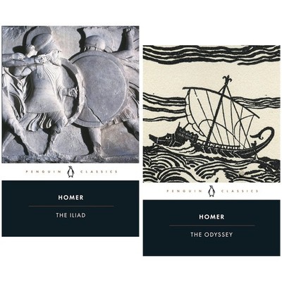 The Odyssey & The Iliad By Homer (Penguin Classics) 2 Books Set - Fiction - PB