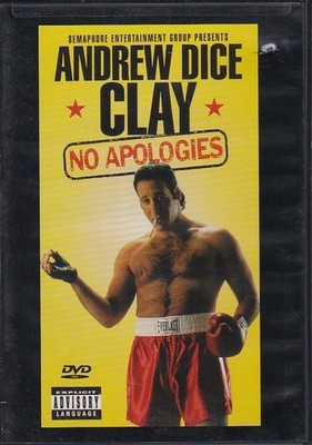 Andrew Dice Clay - No Apologies (DVD, 2000)