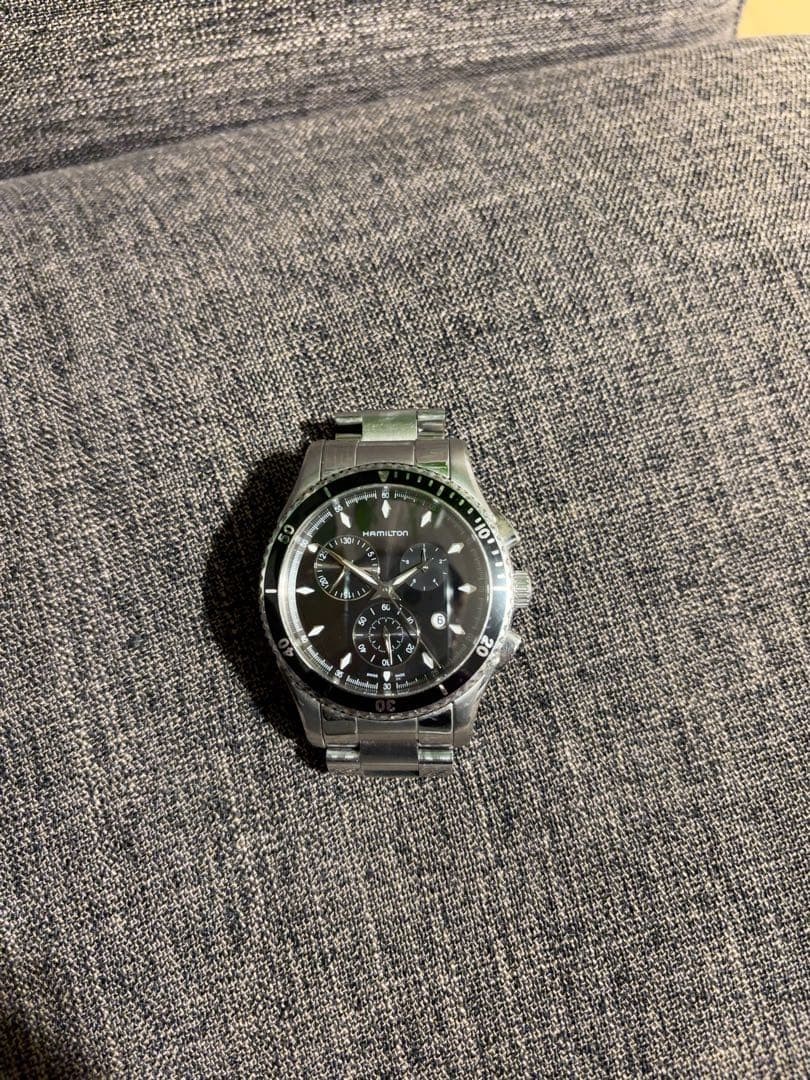 Hamilton Jazzmaster Seaview Chrono 46mm Wrist 18cm 7.09in Quartz 