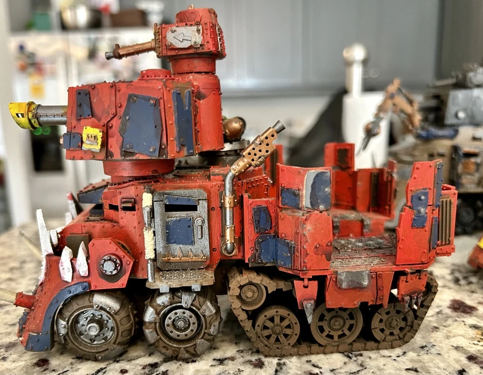 Orcos | Battlewagon | Modular | Pintado y listo para la batalla Foto 4 de 4