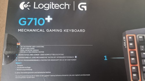 Logitech G710+ Keyboard & G700 Gaming Mouse G533 Wireless Headset - Bild 10 von 13