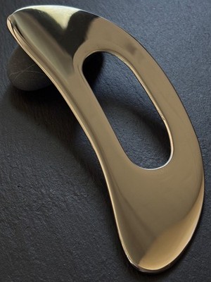Edelstahl Gua Sha 17,5 CM | Körper Massage Tool | Faszien Schaber