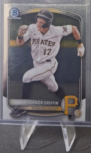 Konnor Griffin 2025 Bowman Chrome #BCP-86 Pittsburgh Pirates