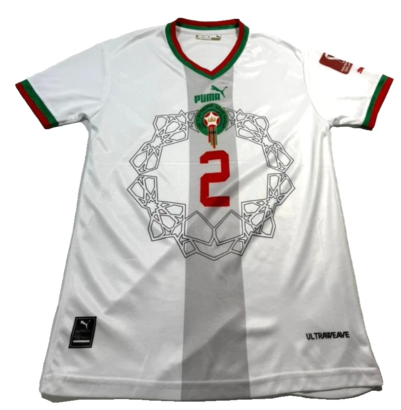 Kit da Calcio Marocco Maglia per Uomo/Donna/Bambino Ragazzi Personalizza la Tua Tuta con Logo Numero Nome Squadra