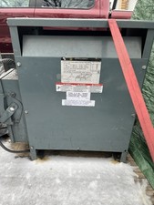 Square D 15KVA 480 HV 208y/120 LV 3 Phase Dry Type Transformer