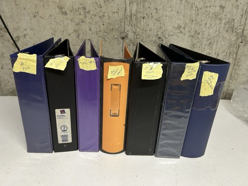 #630 You Choose 3 Ring Binders Used in  Great Shape Buy More Save More!!
