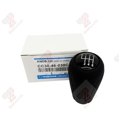 Black 6 Speed Shift Knob For Mazda 3 5 & 6 2009-2015 CC30-46-030C NEW US