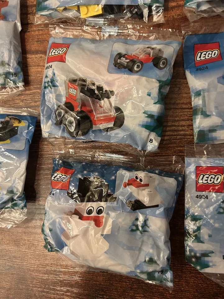 Lego 4924 Advent Calendar 2004 New In Bag Lot Of 8 Sets RARE RETIRED - Image 4 of 4